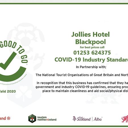 Jollies Hotel Blackpool Exterior foto